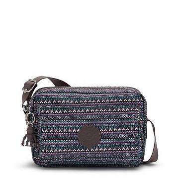 Kipling Abanu Medium Printed Crossbody Taske Mørkeblå | DK 1023GS